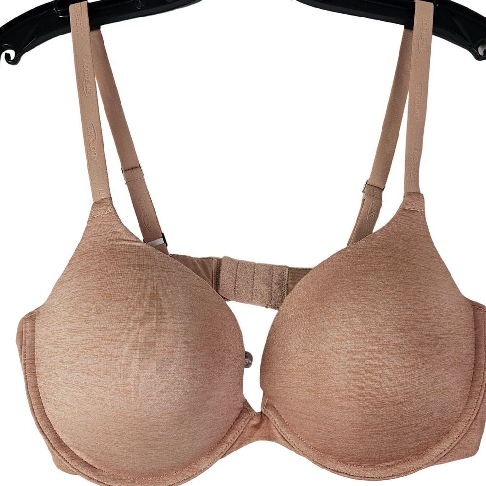 Adore Me Womens Padded Underwire Bra 36DD 36E Beige Nude‎ GUC